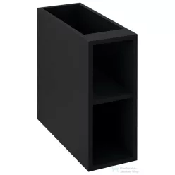   Sapho TREOS polcos szekrény, alsó, 20x53x50,5cm, matt fekete (TS020-3535)