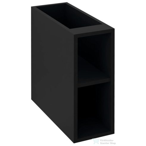 Sapho TREOS polcos szekrény, alsó, 20x53x50,5cm, matt fekete (TS020-3535)