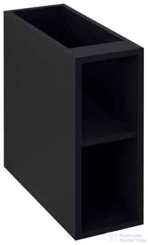 Sapho TREOS polcos szekrény, alsó, 20x53x50,5cm, matt fekete (TS020-3535)