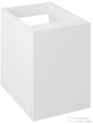 Sapho TREOS ajtós szekrény, jobbos/balos, alsó, 35x53x50,5cm, matt fehér (TS035-3131)