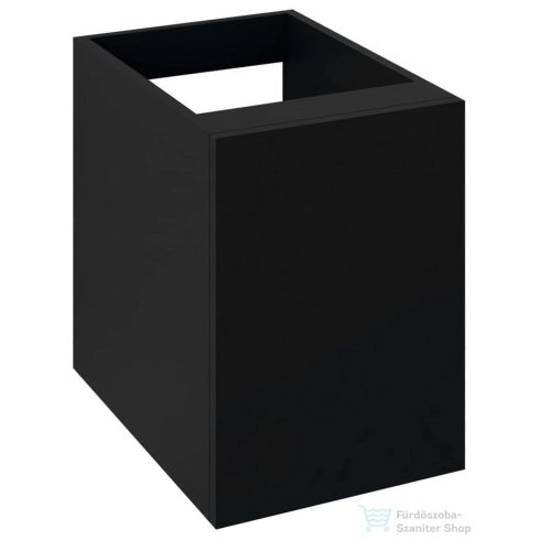 Sapho TREOS ajtós szekrény, jobbos/balos, alsó, 35x53x50,5cm, matt fekete (TS035-3535)