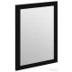 Sapho TREOS keretes tükör, 75x50x2,8cm, matt fekete (TS750-3535)