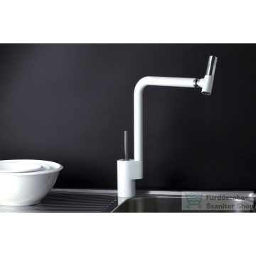   Webert 360 konyhai csaptelep fehér-króm színben TS920301.744