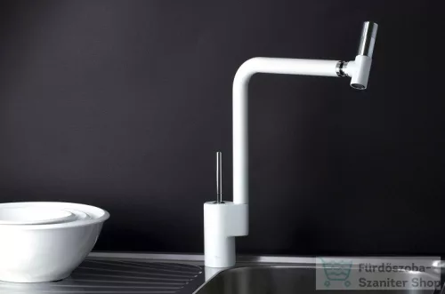 Webert 360 konyhai csaptelep fehér-króm színben TS920301.744