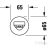 Duravit TULUM 171 mm-es kádkifolyó, króm TU5240010010