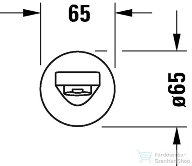 Duravit TULUM 171 mm-es kádkifolyó, króm TU5240010010