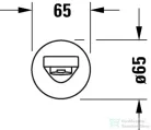 Duravit TULUM 171 mm-es kádkifolyó, matt fekete TU5240010046