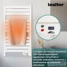 Leziter Elektromos törölközőszárító radiátor 500W TW-500