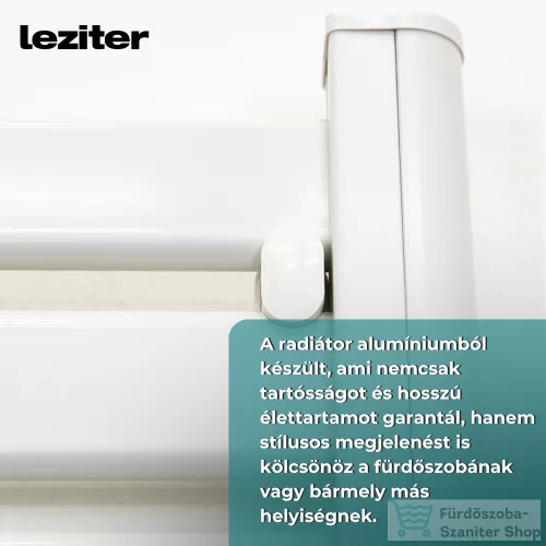 Leziter Elektromos törölközőszárító radiátor 500W TW-500