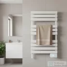Leziter Elektromos törölközőszárító radiátor 450W fehér TW-588A-White