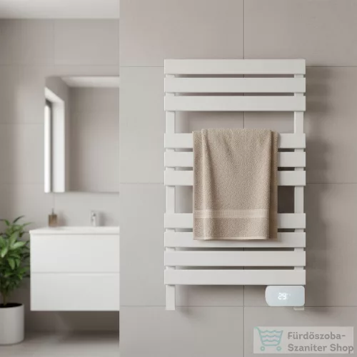 Leziter Elektromos törölközőszárító radiátor 450W fehér TW-588A-White