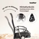 Leziter Fit ergonomikus irodai forgószék, fekete TY8045-1