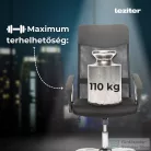 Leziter Fit ergonomikus irodai forgószék, fekete TY8045-1