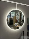 BEMUTATÓTERMI Tboss Floating Mirror AURA ROUND 60 tükör, integrált LED világítással, páramentesítővel, érintőgombos vezérléssel