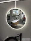 BEMUTATÓTERMI Tboss Floating Mirror AURA ROUND 60 tükör, integrált LED világítással, páramentesítővel, érintőgombos vezérléssel