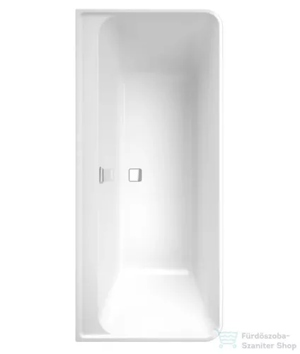 Villeroy & Boch Collaro 180x80 falra tolható kád  chrome lefolyóval UBA180COR9CS00VD01