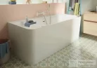 Villeroy & Boch Collaro 180x80 falra tolható kád  chrome lefolyóval UBA180COR9CS00VD01