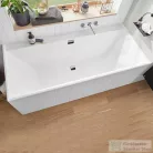 Villeroy & Boch Collaro 190x90 egyenes fürdőkád, króm le-túlfolyóval UBA199COR2DV-01