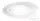 Villeroy & Boch Aveo 190x95 ovális beépíthető fürdőkád UBQ194AVE7V-01