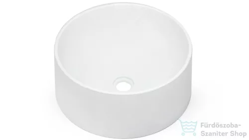 Svis Design mosdó 40 cm COLUMBA BASIC - natúr, dekor nélkül, matt lakk UBX.COLUMBA.BC.040.000.00.00.1