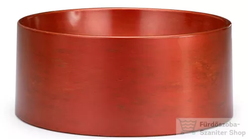 Svis Design mosdó 40 cm COLUMBA BASIC -AGED METAL metál vörös és réz, félmatt lakk UBX.COLUMBA.BC.040.000.MA.04.2