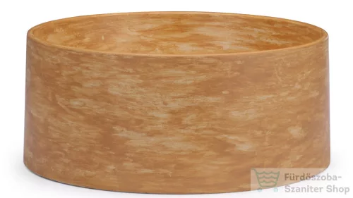 Svis Design mosdó 40 cm COLUMBA BASIC - PATINA okker, matt lakk UBX.COLUMBA.BC.040.000.PA.01.1