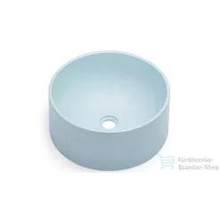 Svis Design mosdó 40 cm COLUMBA BASIC - nagyon világos téglavörös, dekor nélkül, matt lakk UBX.COLUMBA.BC.040.301.00.00.1