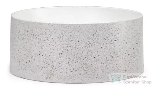 Svis Design mosdó 40 cm COLUMBA SANDBLASTED - natúr, dekor nélkül, matt lakk UBX.COLUMBA.SB.040.000.00.00.1