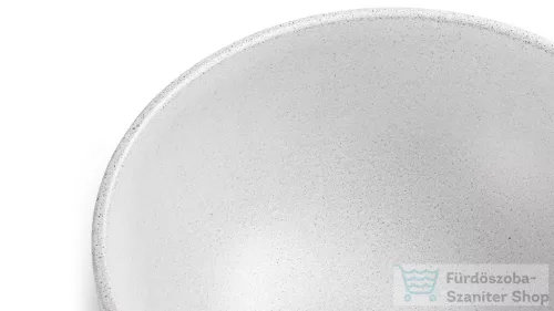 Svis Design mosdó 40 cm COLUMBA SANDBLASTED - natúr, dekor nélkül, matt lakk UBX.COLUMBA.SB.040.000.00.00.1