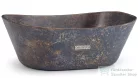 Svis Design mosdó 50 cm LIBRA BASIC - GRANITE kékesszürke és okker, félmatt lakk UBX.LIBRA.BC.050.000.GR.01.2