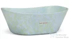 Svis Design mosdó 50 cm LIBRA BASIC - GRANITE kék és zöld, félmatt lakk UBX.LIBRA.BC.050.000.GR.03.2