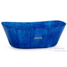   Svis Design mosdó 50 cm LIBRA BASIC - HURRICANE kék, matt lakk UBX.LIBRA.BC.050.000.HU.01.1