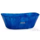 Svis Design mosdó 50 cm LIBRA BASIC - HURRICANE kék, matt lakk UBX.LIBRA.BC.050.000.HU.01.1