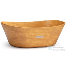   Svis Design mosdó 50 cm LIBRA BASIC - PATINA okker, matt lakk UBX.LIBRA.BC.050.000.PA.01.1