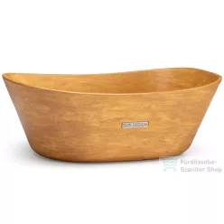   Svis Design mosdó 50 cm LIBRA BASIC - PATINA okker, matt lakk UBX.LIBRA.BC.050.000.PA.01.1