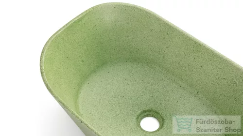 Svis Design mosdó 50 cm LIBRA BASIC - SPLASH zöld, matt lakk UBX.LIBRA.BC.050.000.SP.01.1