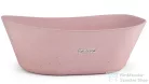 Svis Design mosdó 50 cm LIBRA BASIC - nagyon világos téglavörös, dekor nélkül, matt lakk UBX.LIBRA.BC.050.301.00.00.1
