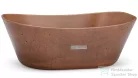 Svis Design mosdó 50 cm LIBRA BASIC - barna, dekor nélkül, matt lakk UBX.LIBRA.BC.050.408.00.00.1