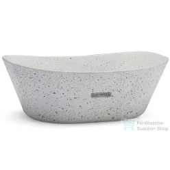   Svis Design mosdó 50 cm LIBRA HARDCORE - natúr, dekor nélkül, matt lakk UBX.LIBRA.HC.050.000.00.00.1