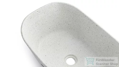 Svis Design mosdó 50 cm LIBRA HARDCORE - natúr, dekor nélkül, matt lakk UBX.LIBRA.HC.050.000.00.00.1