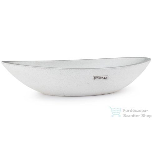 Svis Design ORION BASIC mosdó 60 cm, natúr, dekor nélkül, matt lakk
