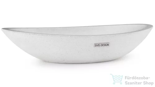 Svis Design ORION BASIC mosdó 60 cm, natúr, dekor nélkül, matt lakk