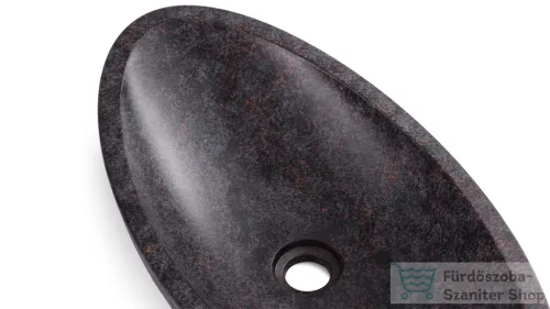 Svis Design ORION BASIC mosdó 60 cm - DARK STONE kék, okker és fekete, matt lakk UBX.ORION.BC.060.000.DS.01.1
