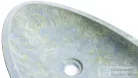 Svis Design ORION BASIC mosdó 60 cm - GRANITE, kék és zöld, félmatt lakk UBX.ORION.BC.060.000.GR.03.2
