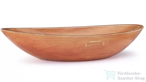 Svis Design ORION BASIC mosdó 60 cm - dekor PATINA, okker, matt lakk UBX.ORION.BC.060.000.PA.01.1