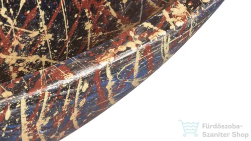 Svis Design ORION BASIC mosdó 60 cm - PUNK,fekete, matt lakk UBX.ORION.BC.060.000.PU.03.1