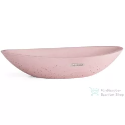  Svis Design ORION BASIC mosdó 60 cm - nagyon világos téglavörös, dekor nélkül, matt lakk UBX.ORION.BC.060.301.00.00.1