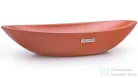 Svis Design ORION BASIC mosdó 60 cm - téglavörös, dekor nélkül, matt lakk UBX.ORION.BC.060.318.00.00.1