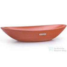   Svis Design ORION BASIC mosdó 60 cm - téglavörös, dekor nélkül, matt lakk UBX.ORION.BC.060.318.00.00.1