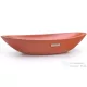 Svis Design ORION BASIC mosdó 60 cm - téglavörös, dekor nélkül, matt lakk UBX.ORION.BC.060.318.00.00.1